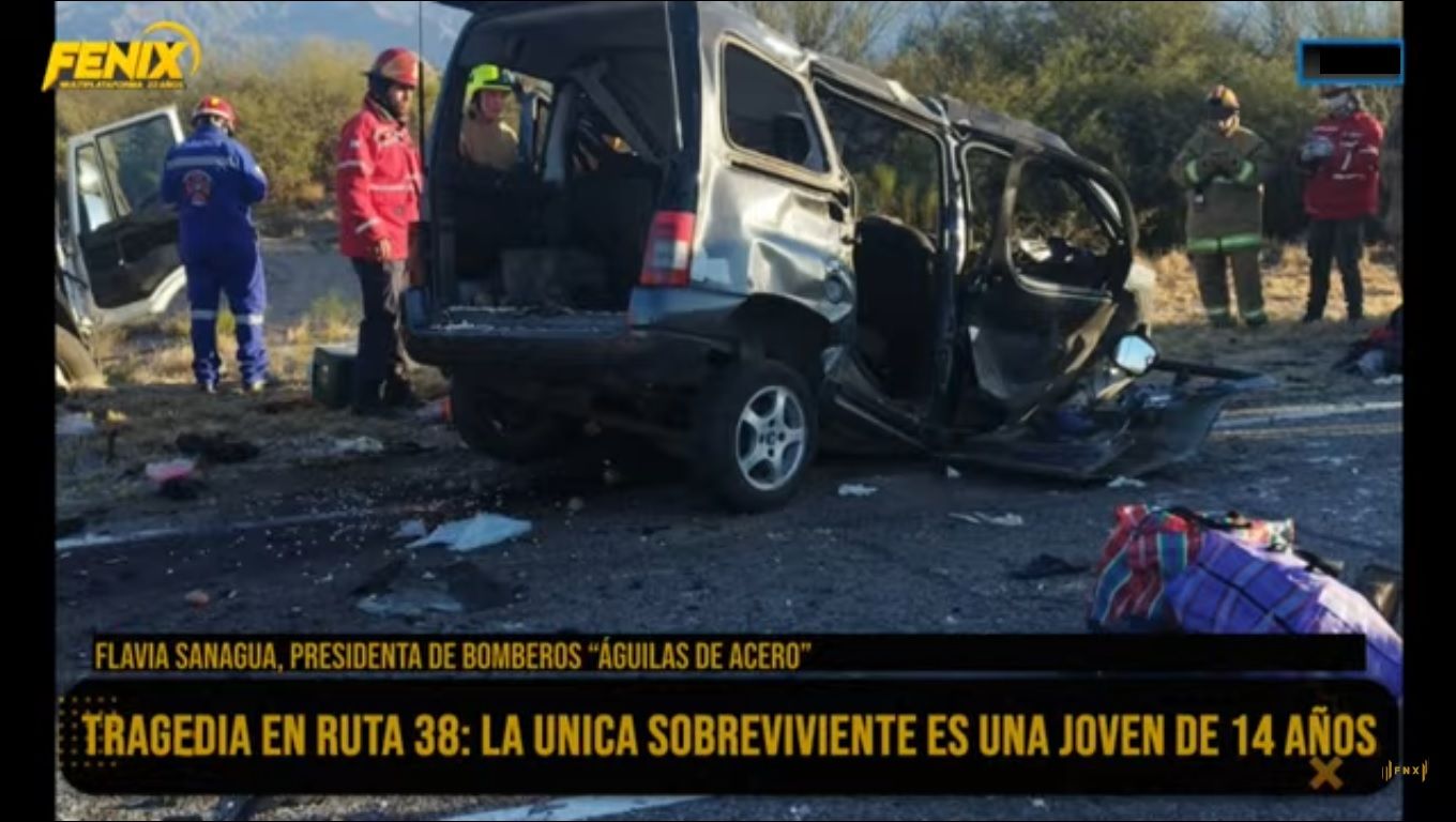 Tragedia en Ruta 38: “La única sobreviviente estuvo consciente todo el tiempo”