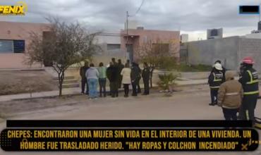 Tragedia en Chepes: La policía confirmó que un menor, aparentemente hijo de la víctima, estaría en la escuela