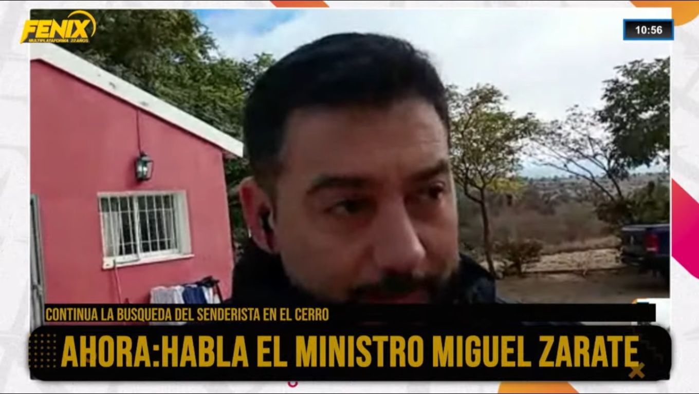 Miguel Zárate, sobre la búsqueda del senderista desaparecido: “Estamos trabajando con 150 hombres en la montaña para encontrar a José Portugal”