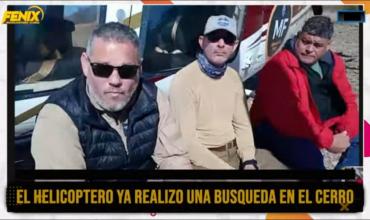 Piloto del helicóptero en la búsqueda de José Portugal: “Si hay alguien en el piso, lo vamos a ver”