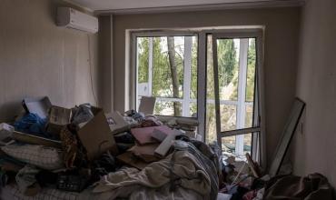Milagro en Kiev: sobrevivió a una caída de nueve pisos tras un ataque ruso