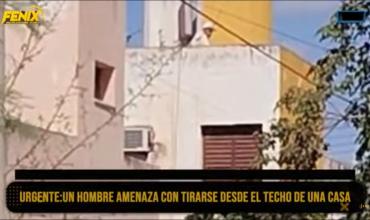 Barrio Las Agaves: Un hombre amenazó con quitarse la vida y fue persuadido por negociadores del CAPE