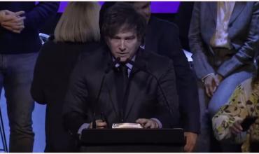 Javier Milei y una frase ambigua contra al kirchnerismo en medio del escándalo de los audios: “Están molestos porque les estamos afanando los choreos”