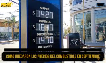 Los combustibles subieron cerca del 7 % durante todo agosto en La Rioja