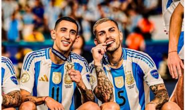 La picante frase de Di María sobre su amigo Paredes antes de recibir a Boca con Central