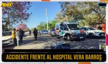 Ambulancia demora 30 minutos en asistir a una mujer herida en un siniestro vial