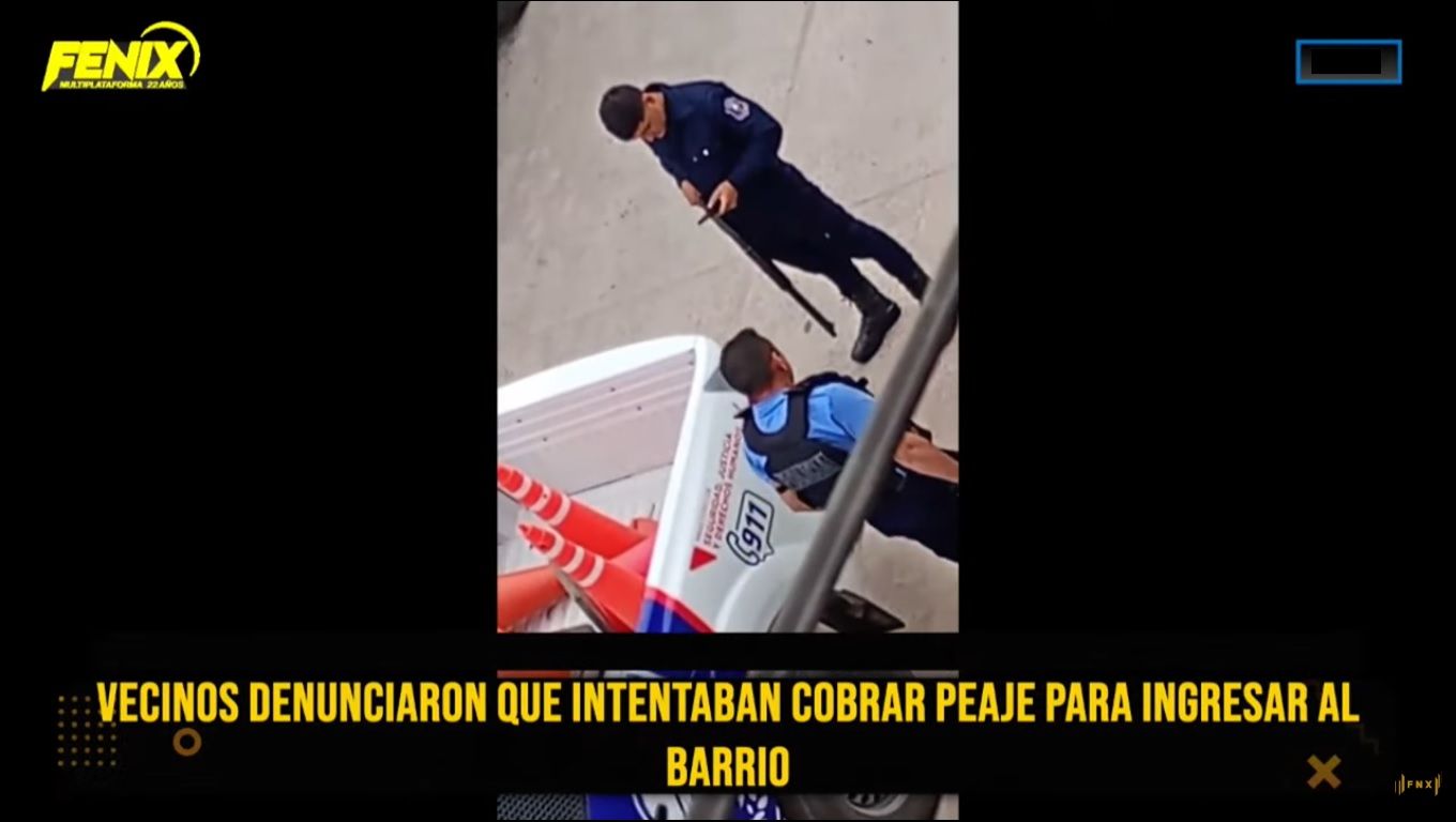 Barrio Antártida: cobraban peaje a transeúntes y uno de los involucrados se autolesionó para evitar la detención