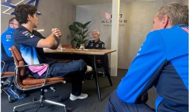 La contundente imagen de Flavio Briatore con Franco Colapinto que despertó fuertes rumores