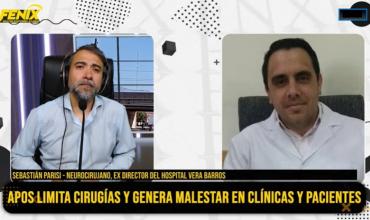 Sebastián Parisi, sobre el cupo para cirugías impuesto por APOS: “No puede haber un manejo arbitrario, el paciente no puede ser siempre el que esté en la mira”