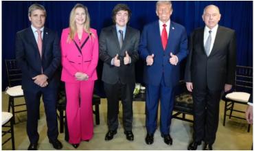 Luis Caputo festejó el apoyo de Donald Trump al Gobierno de Javier Milei: "Fue algo histórico"