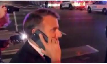 El incómodo momento de Emmanuel Macron en Nueva York con Donald Trump: "Te estoy esperando"
