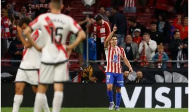 Hat-trick y golazo sobre la hora: la noche soñada de Julián Álvarez en el Atlético de Madrid