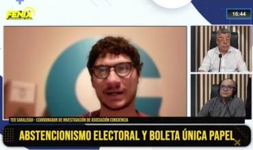 Teo Saralegui: “La baja participación daña la calidad democrática del país”