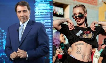 Eduardo Feinmann criticó a La Joaqui y vinculó la letra de una canción al triple crimen de Florencio Varela
