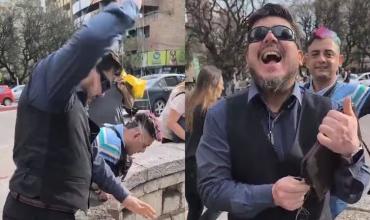 Agenda al agua en Córdoba: dos peluqueros riojanos la “pescaron” de la Cañada