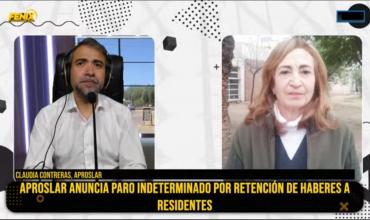 APROSLAR anuncia medidas de fuerza por el pago incompleto de salarios a residentes