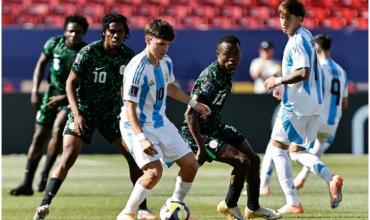 La Selección argentina Sub 20 goleó 4-0 a Nigeria y se metió en cuartos de final