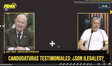 Daniel Sabsay: “Las candidaturas testimoniales son un fraude porque uno vota a alguien que ya sabe que no va a asumir”