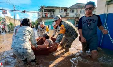 México: Tragedia deja al menos 44 muertos y 27 desaparecidos por las inundaciones