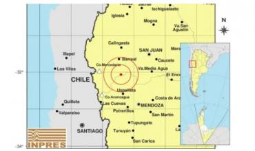 Un fuerte temblor en San Juan se sintió en Mendoza