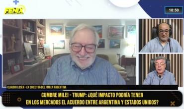 Claudio Loser: “El apoyo de Estados Unidos a Milei es el más importante que vi en mi vida profesional”