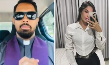 Escándalo en Brasil: un cura fue sorprendido semidesnudo con la novia de un devoto en la parroquia