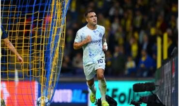 Lautaro Martínez marcó un golazo en la goleada 4-0 del Inter sobre Union Saint-Gilloise