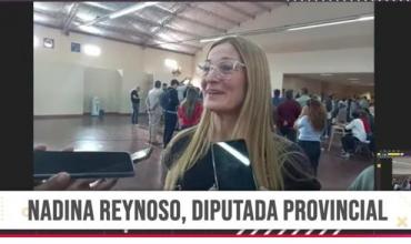 Votó Nadina Reynoso:  "Este es un dia histórico para los riojanos"